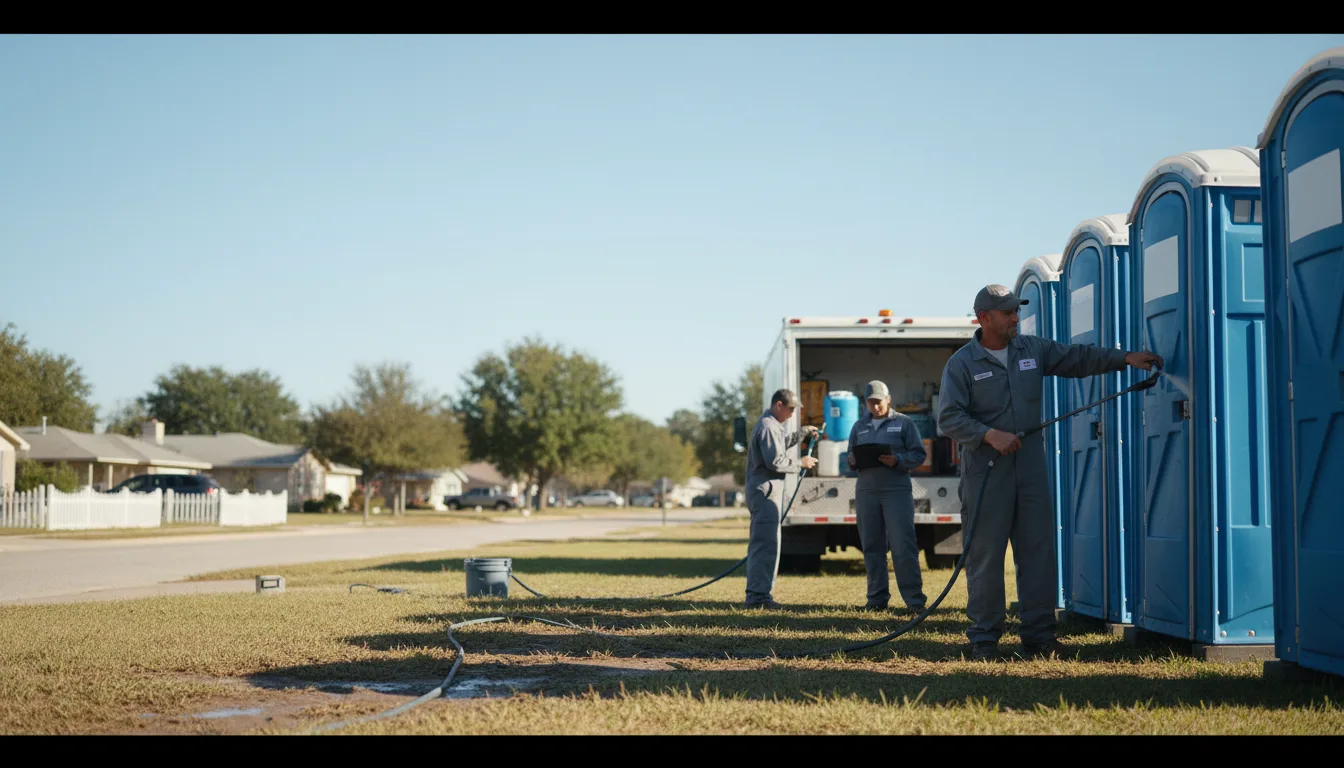Long-Term Portable Toilet Rental in Biscoe, AR near me